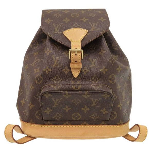 Louis Vuitton Handbags - Louis Vuitton Montsouris MM Monogram Backpack Daypack Bag 0829